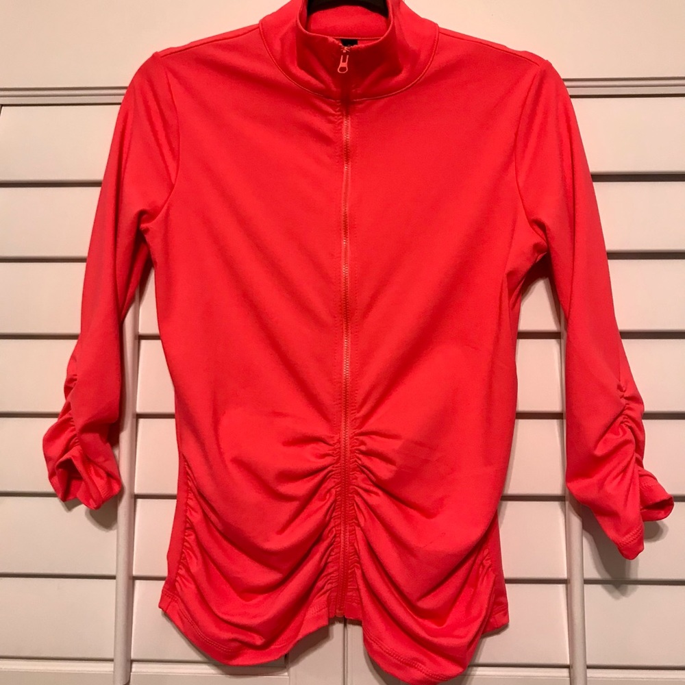 Bright pink Zip up jacket